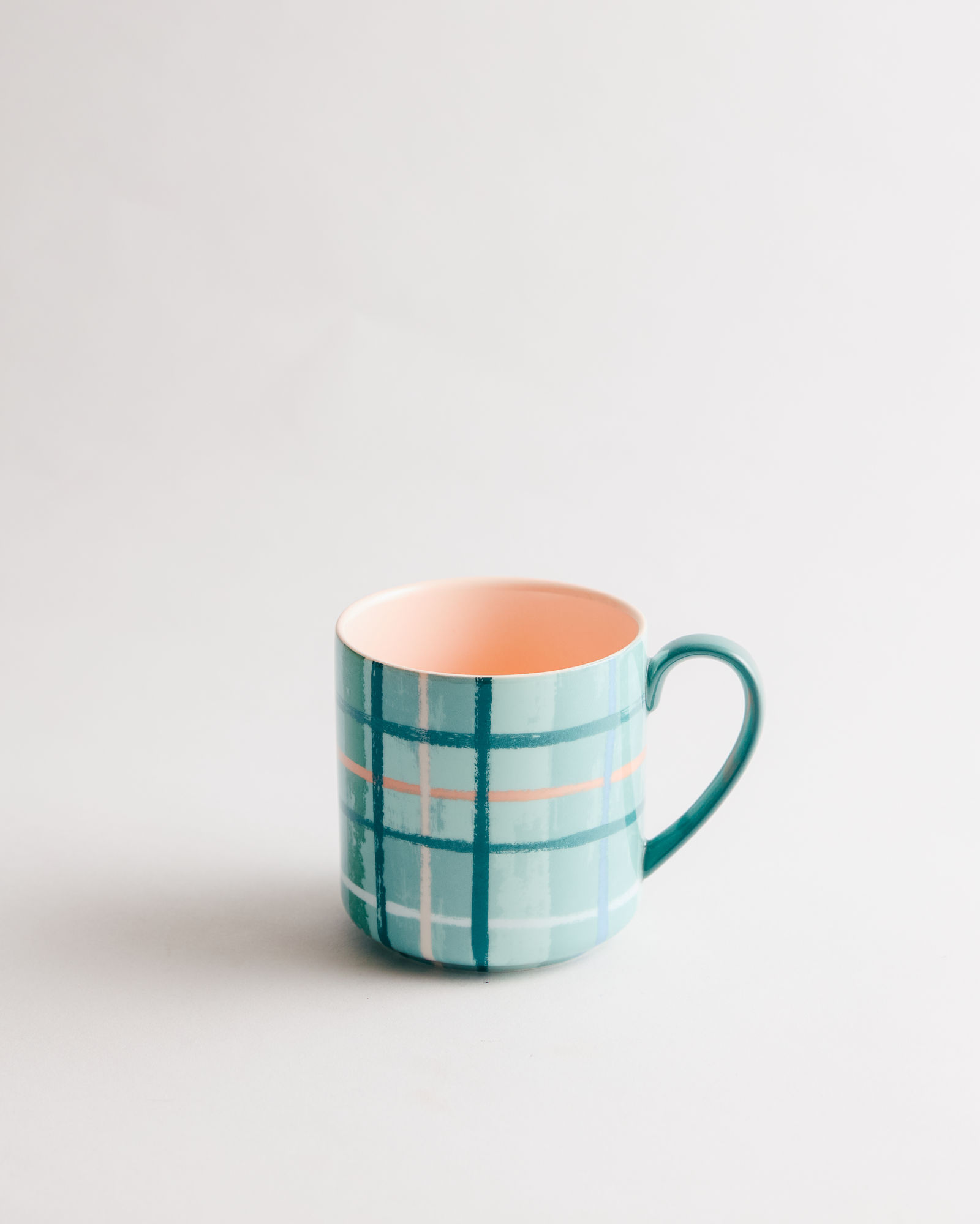 Plaid & Pour Sage Mug