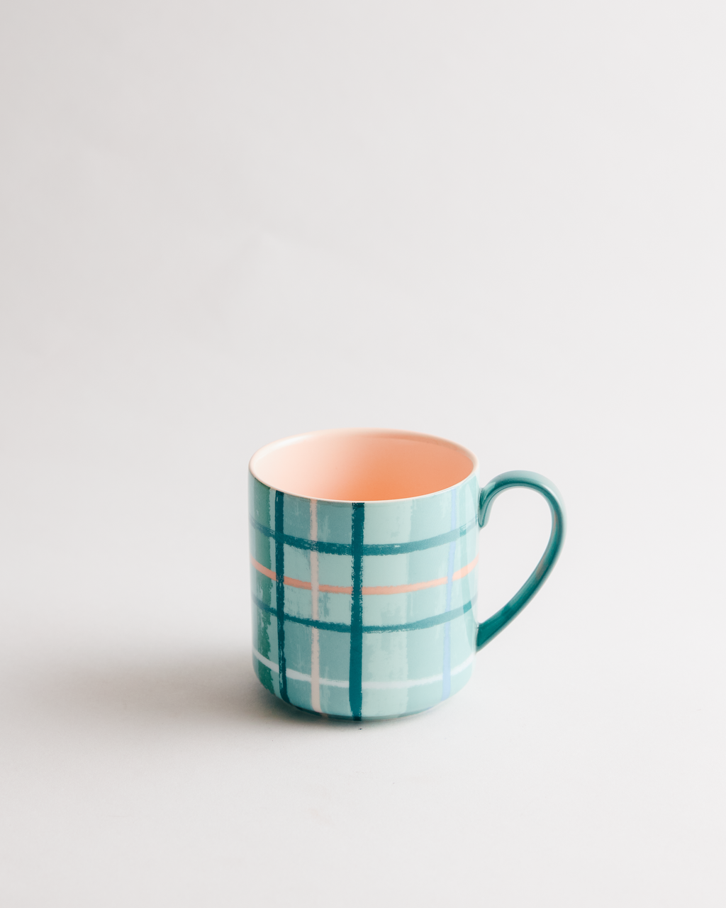 Plaid & Pour Sage Mug