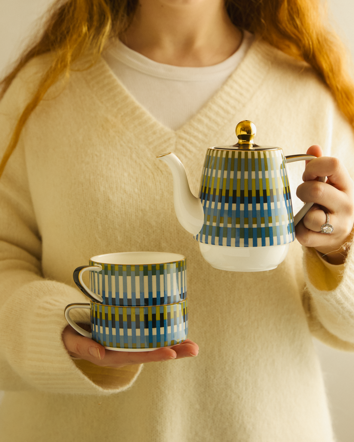 Loom Blue Tea For Two