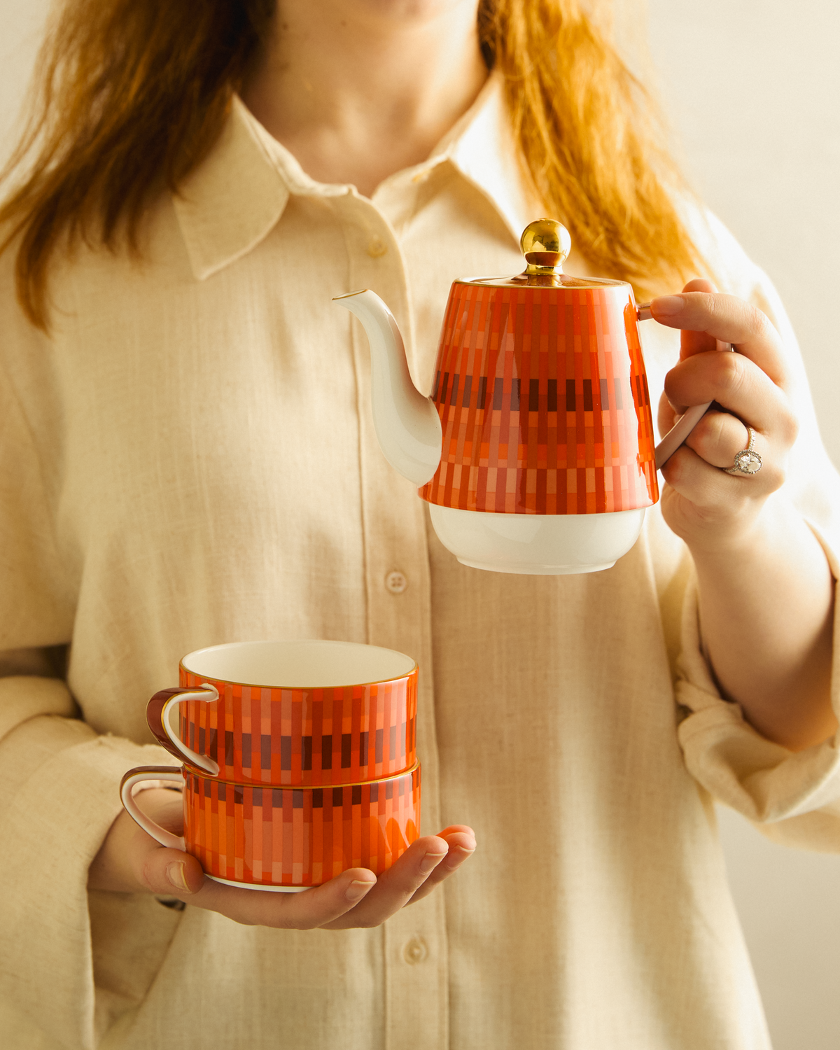 Loom Peachy Tea For Two
