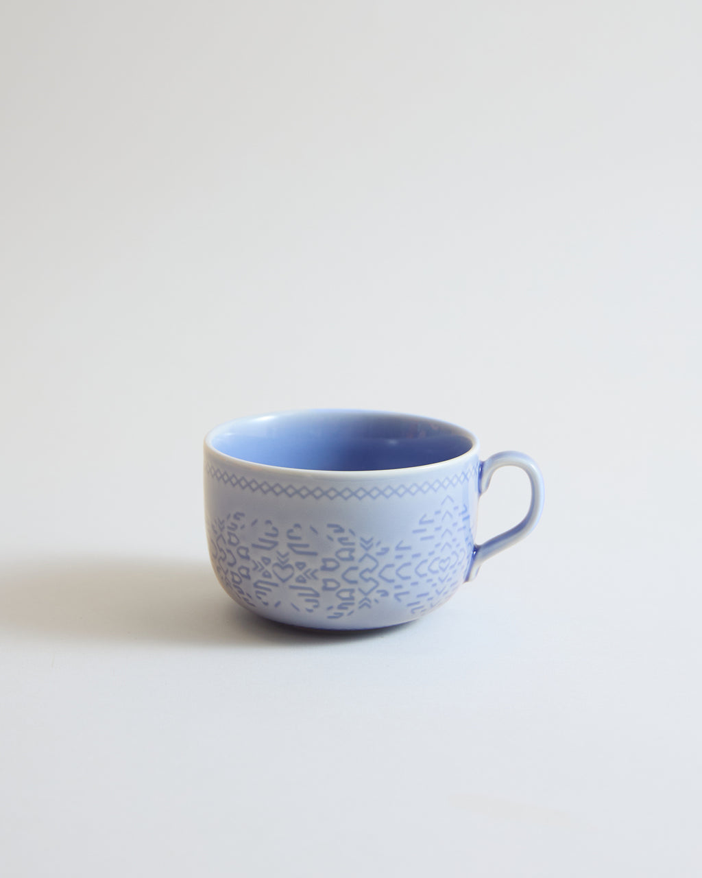 Retroglaze Cornflower Blue Mug