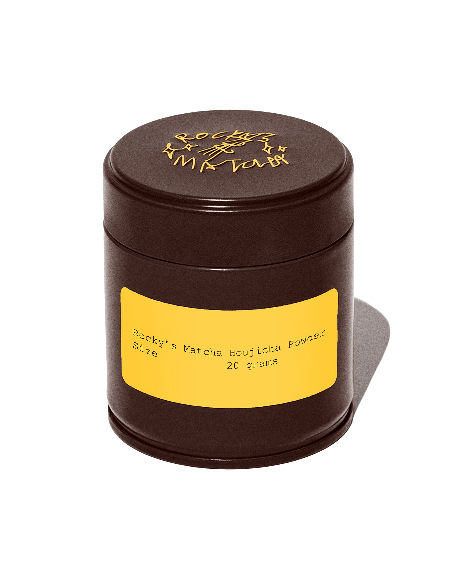Rocky' Matcha Houjicha Tin 20g