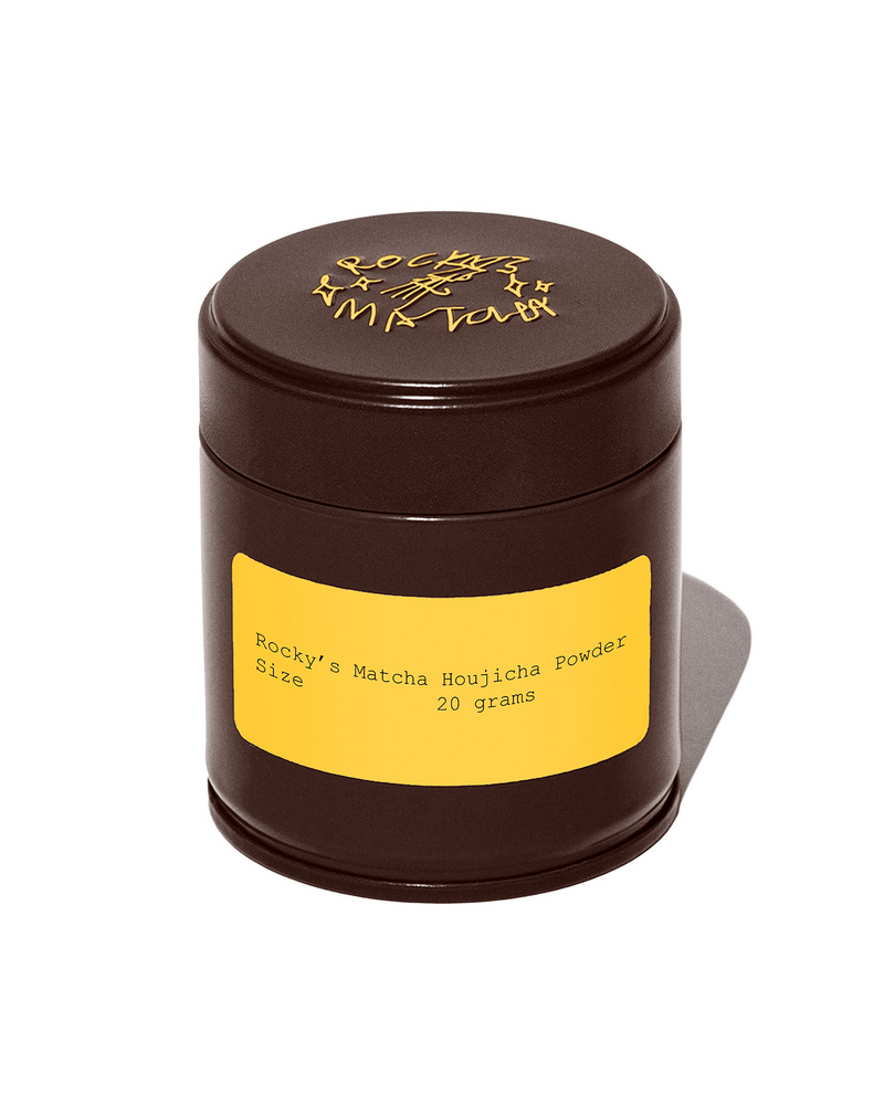 Rocky' Matcha Houjicha Tin 20g