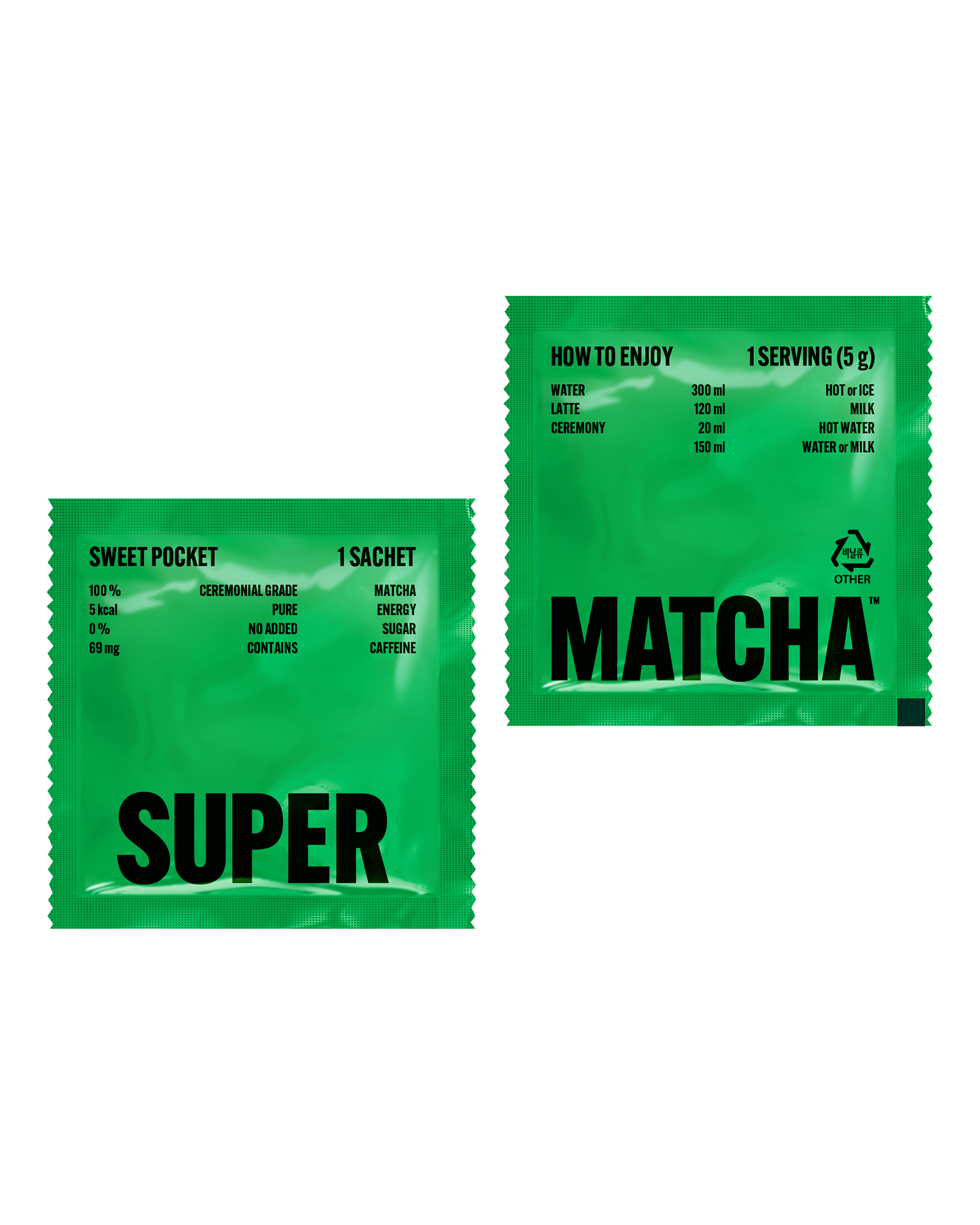 Super Matcha Sweet Pocket 10 pack