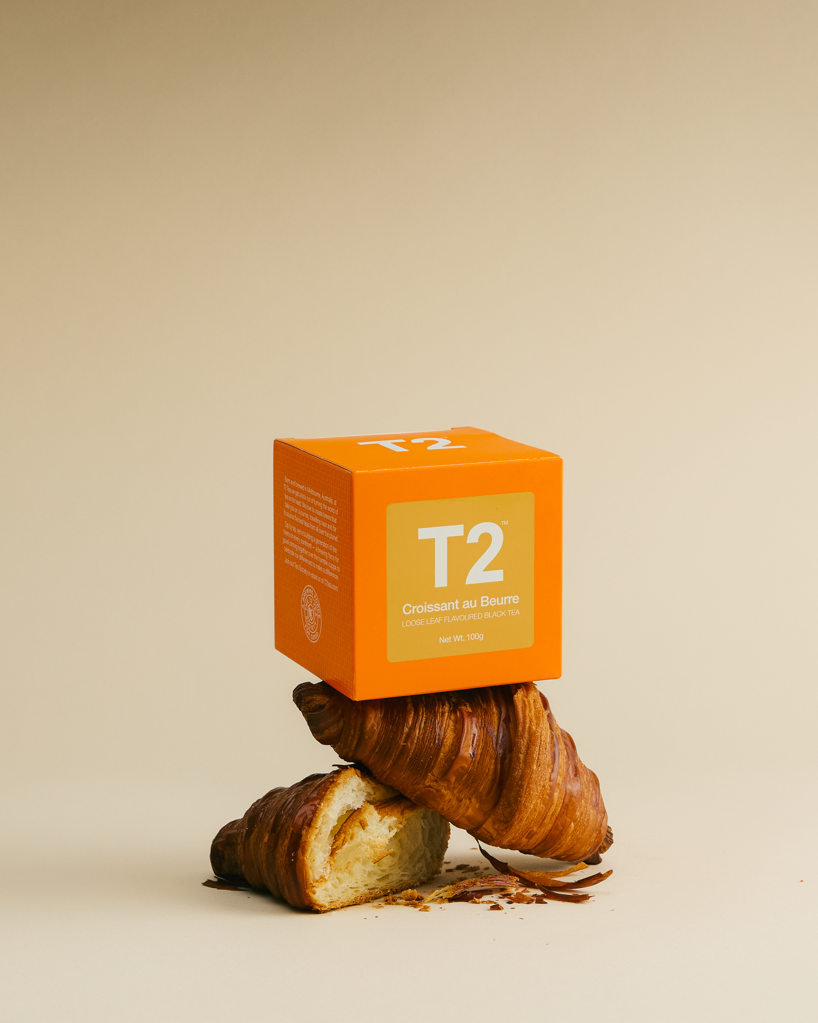 Croissant au Beurre Loose Leaf Cube 100g