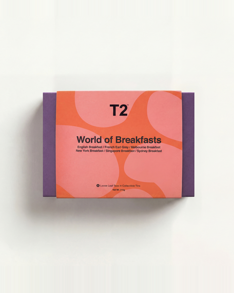 T2 World of Breakfasts セット World of Breakfast Loose Leaf Gift Pack – T2 Tea