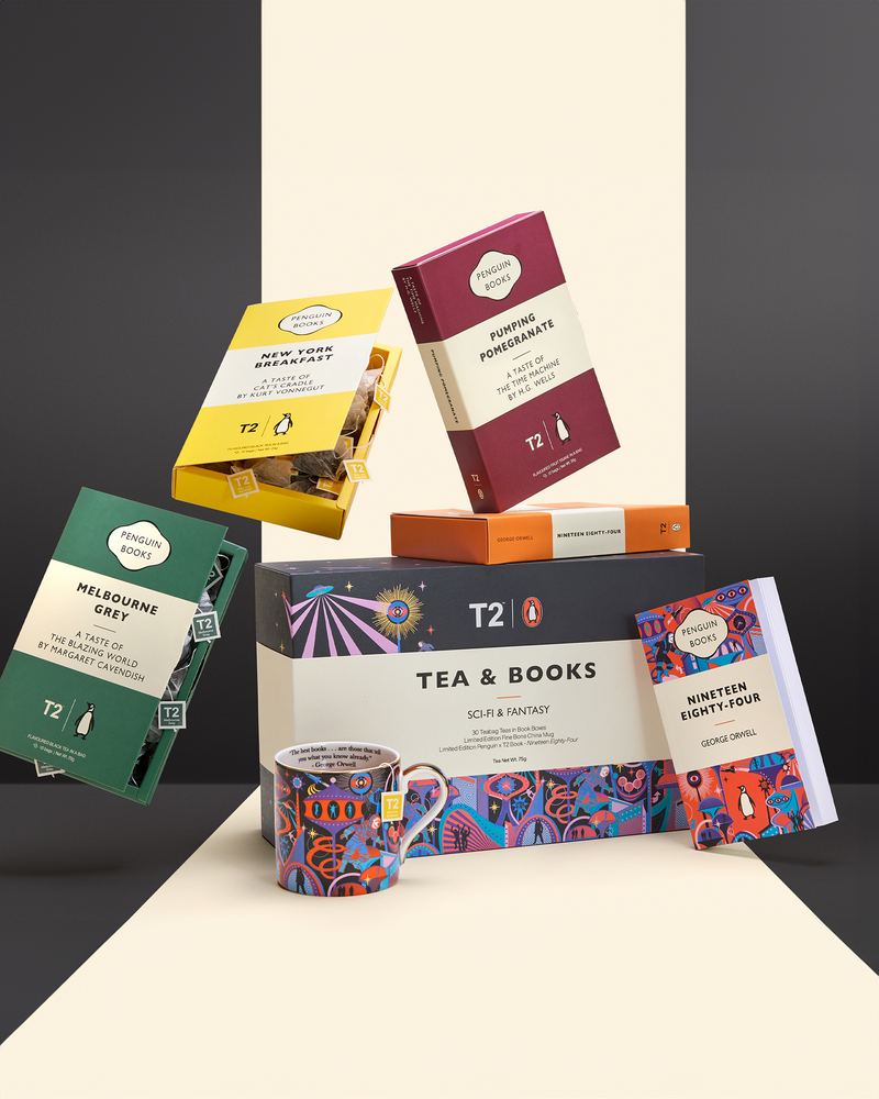 T2 x Penguin Books - Tea & Books: Sci-Fi & Fantasy Tea Bag Gift Pack