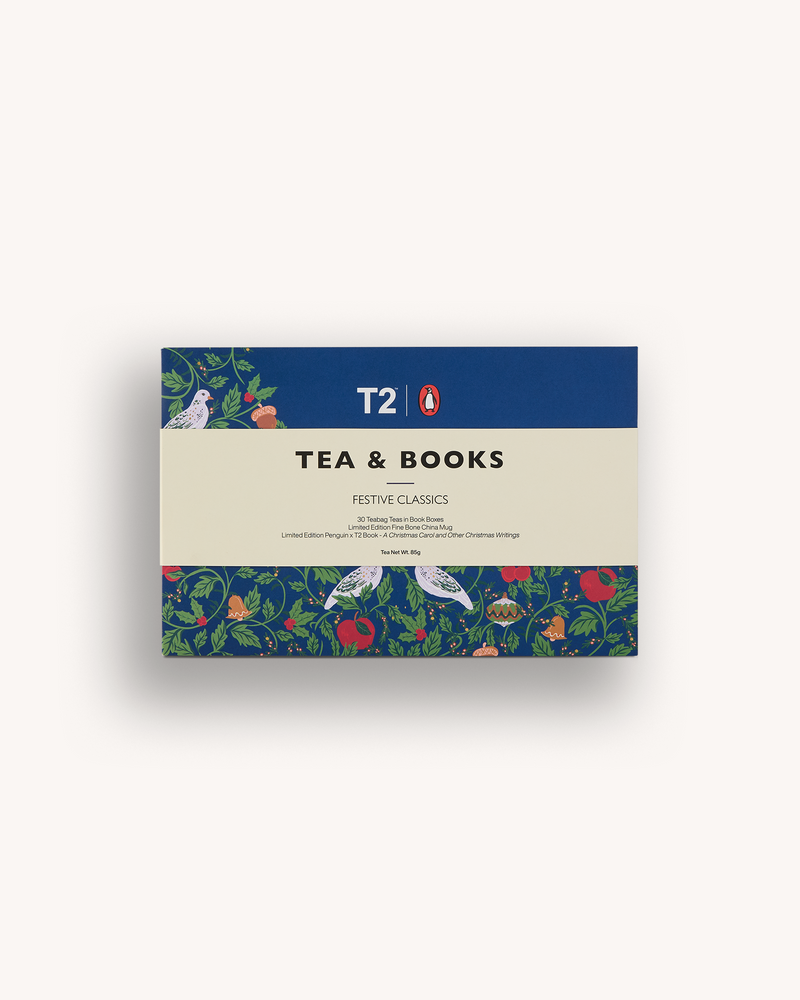 T2 x Penguin Books - Tea & Books: Festive Classics Tea Bag Gift Pack