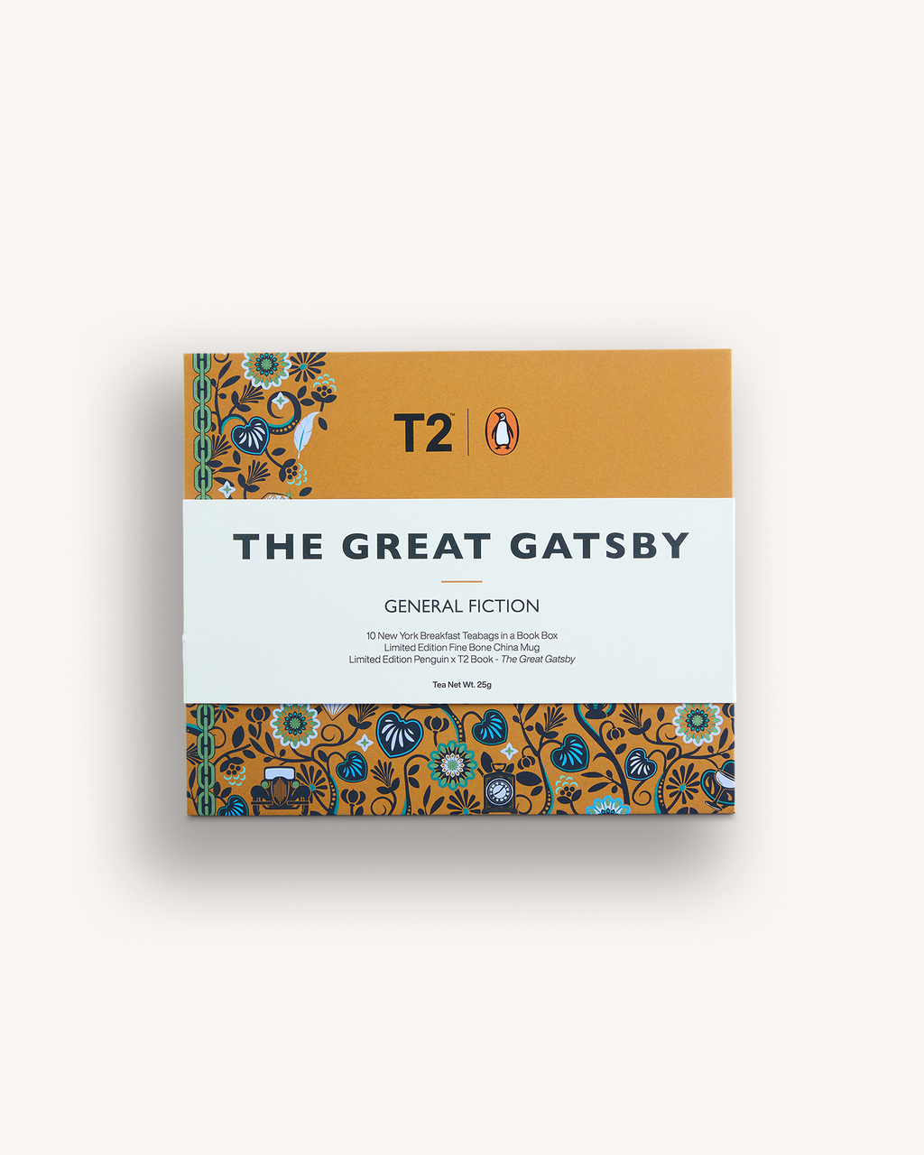 T2 x Penguin Books - Tea & Books: The Great Gatsby General Fiction Gift Pack