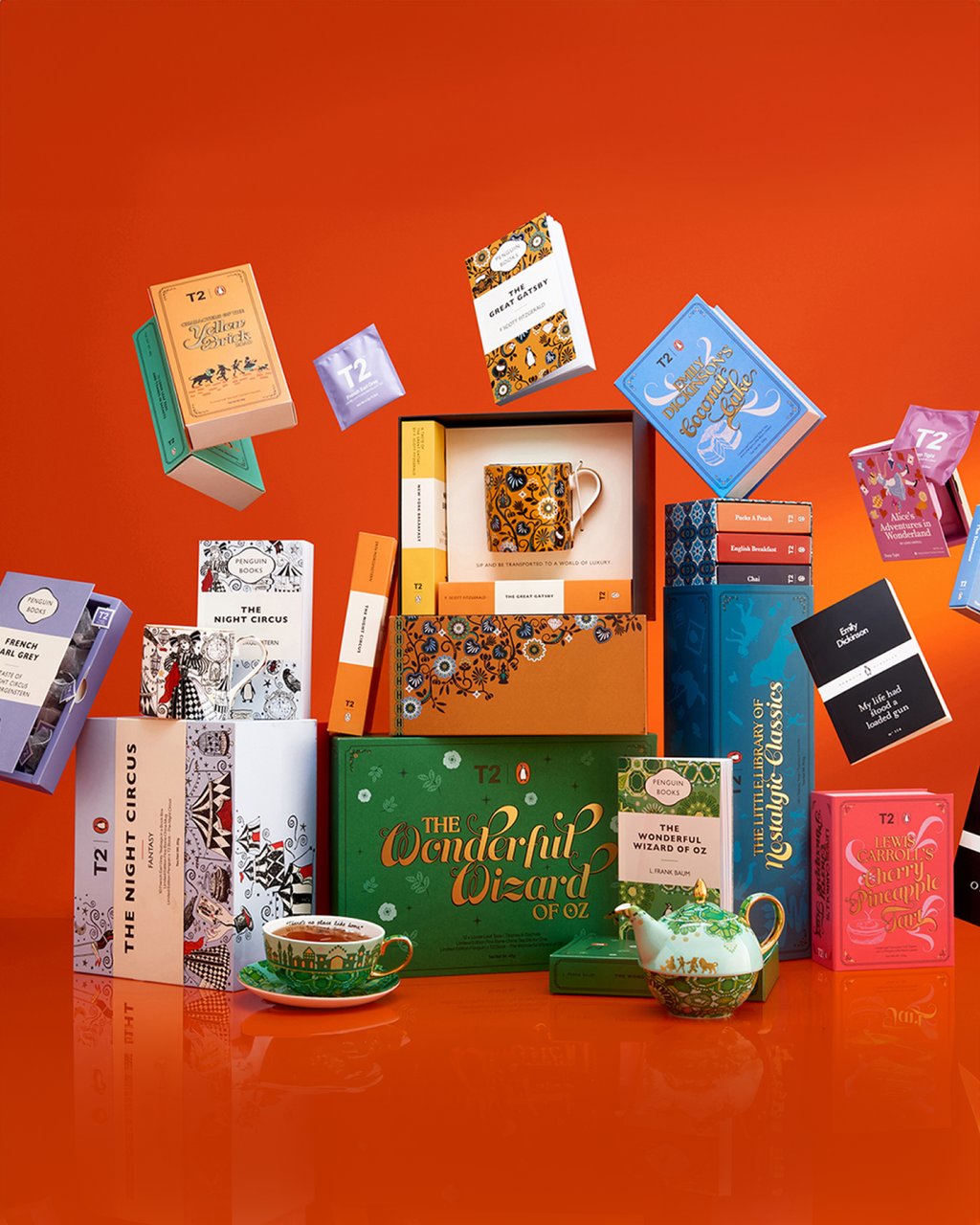 T2 x Penguin Books - Tea & Books: The Night Circus Fantasy Gift Pack