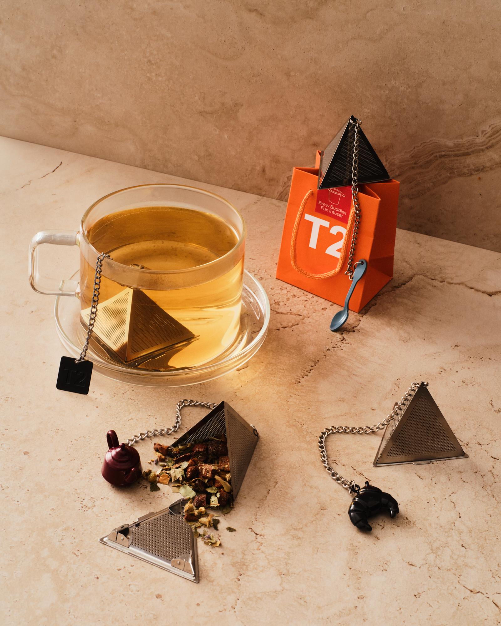 T2 Brew Buddies Croissant Infuser