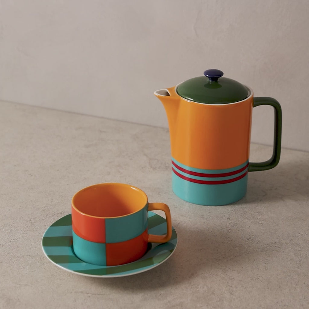 Moditerranean Teapot Sunset