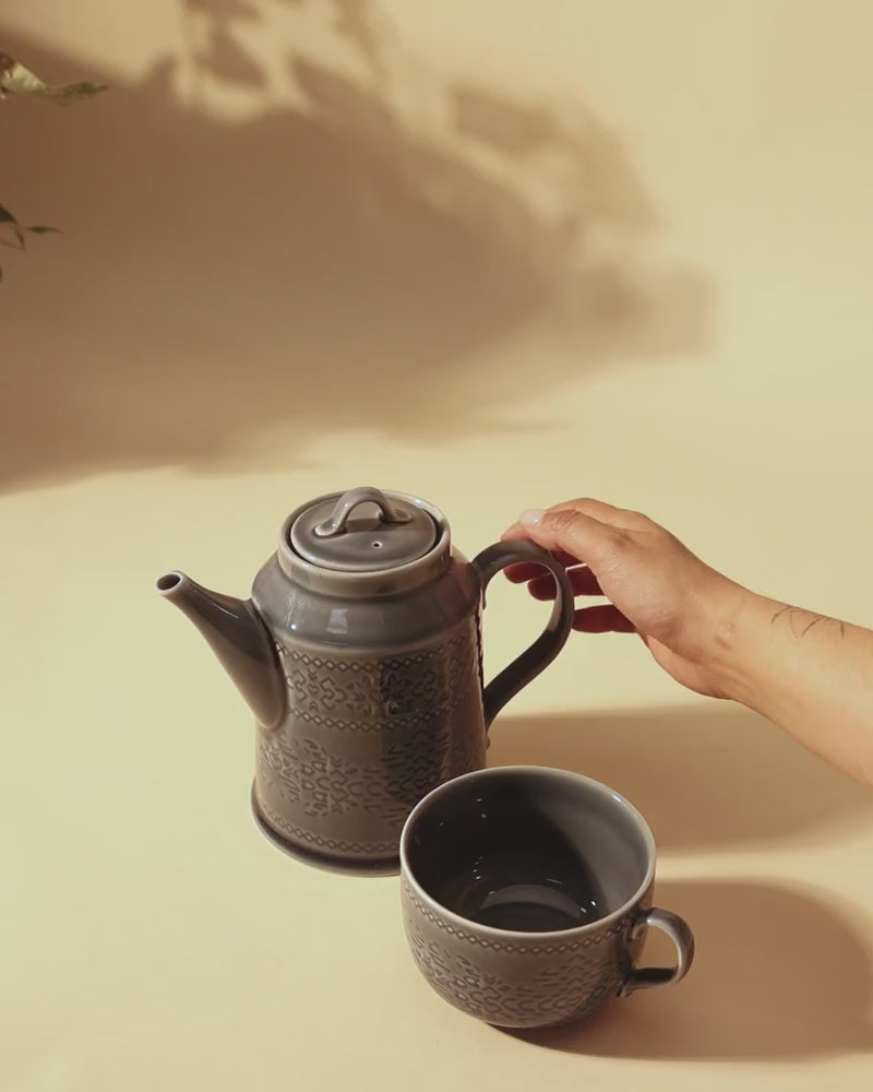 Retroglaze Denim Mug