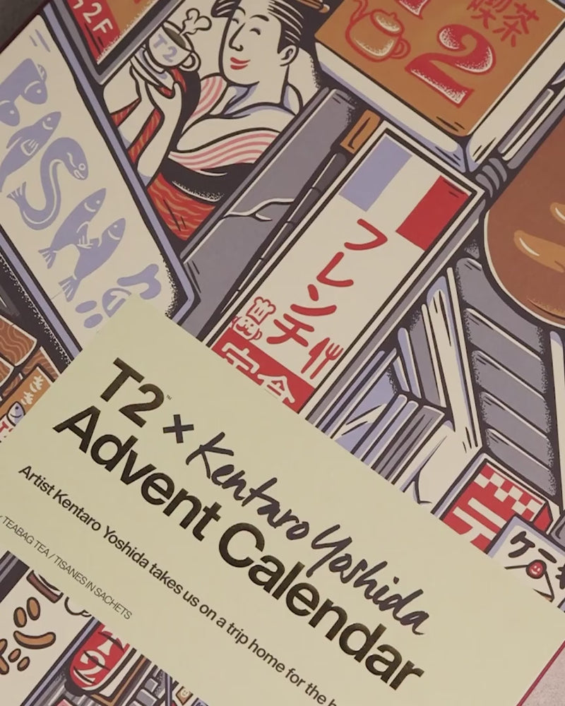 T2 x Kentaro Yoshida 24 Day Tea Bag Advent Calendar