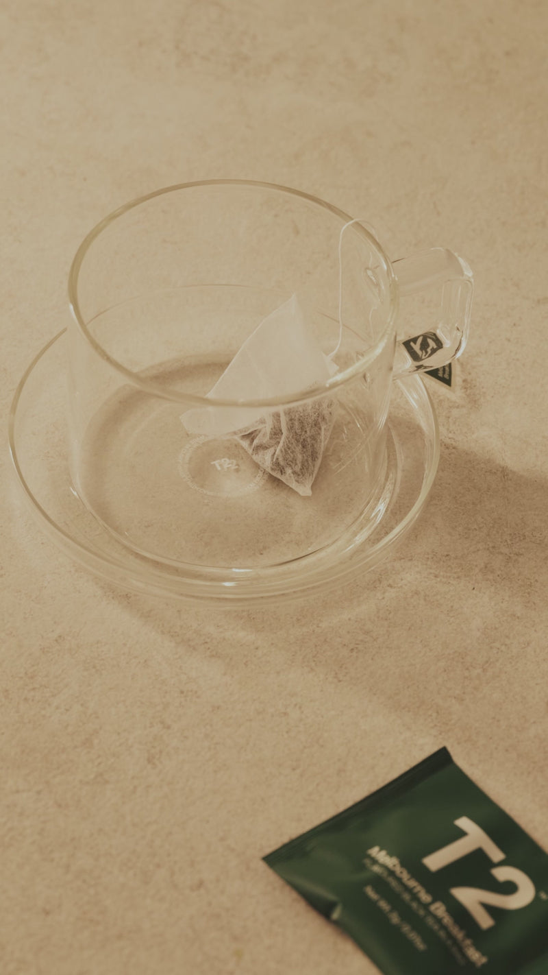 Gigi Glass Cup & Saucer