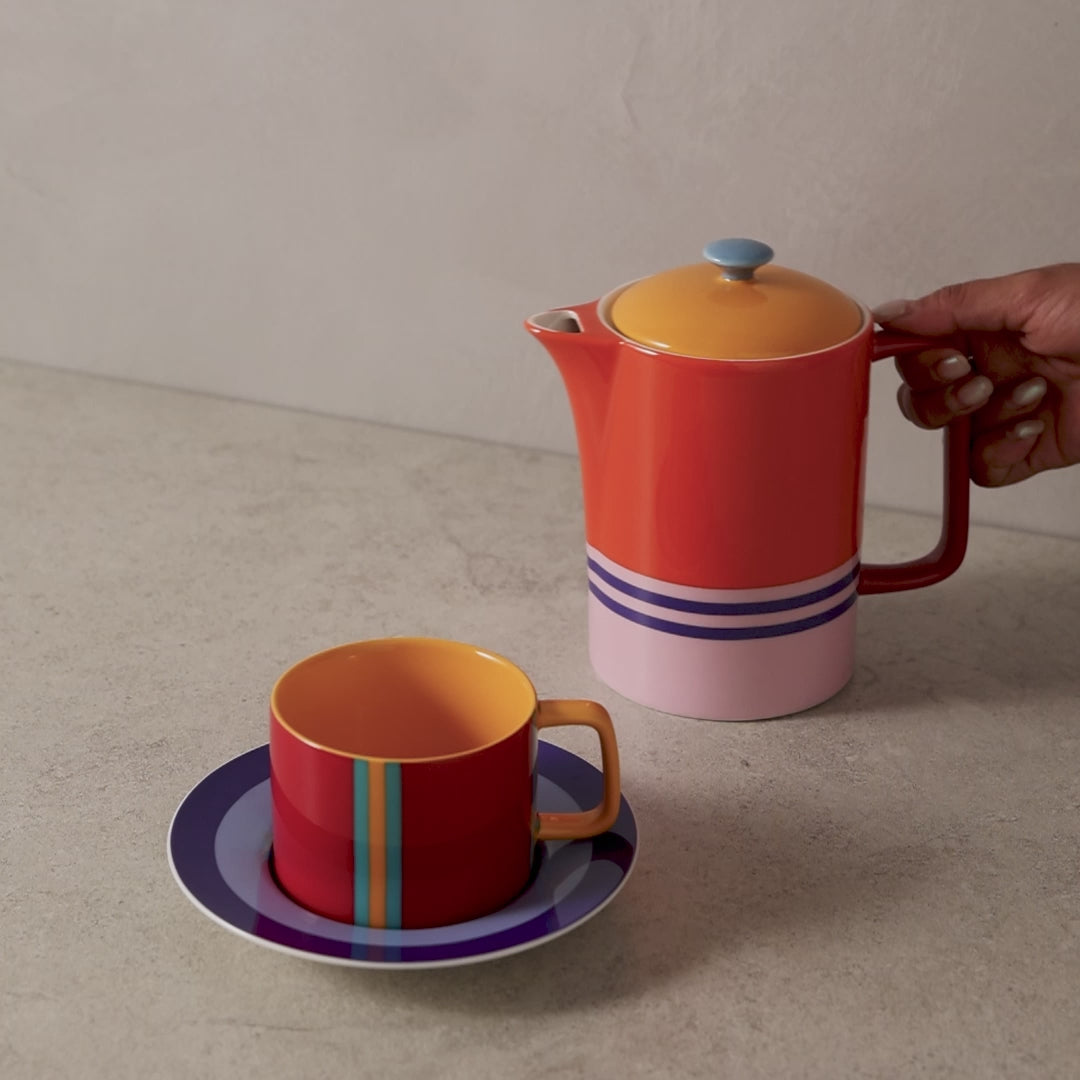 Moditerranean Teapot Sunrise