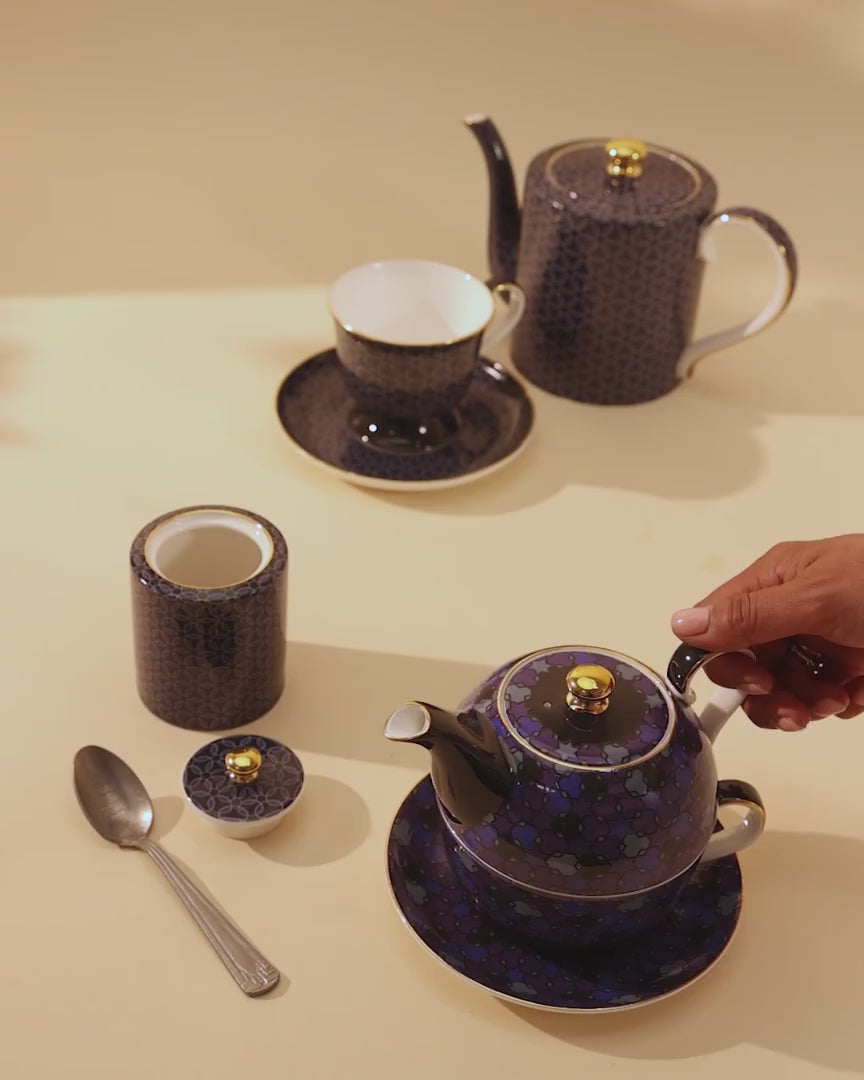 Nomad Nights Large Blue Teapot